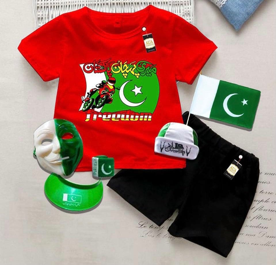 Pakistan Mere Pehchaan kids Suit, Independence Day Kids Suit, 14 August Kid Suit, Independence Day Kid Dress Pakistan Mere Pehchaan kids Suit, Independence Day Kids Suit, 14 August Kid Suit, Independence Day Kid Dress